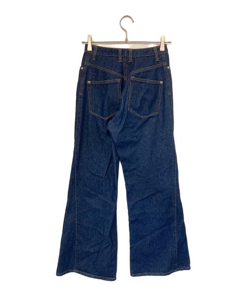 Knuth Marf（クヌースマーフ）knuth marf (クヌースマーフ) Denim Baggy Pants / バギーフレアデニム インディゴ サイズ:XSの古着・服飾アイテム