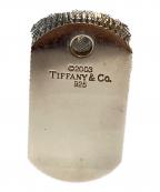 TIFFANY & Co.ティファニー）の古着「ドッグタグプレートペンダントトップ」