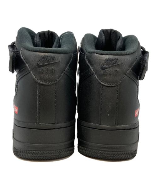 NIKE（ナイキ）NIKE (ナイキ) SUPREME (シュプリーム) AIR FORCE 1 MID SP ブラック サイズ:26.5cmの古着・服飾アイテム