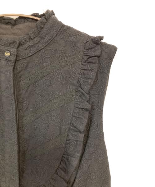 HER LIP TO（ハーリップトゥ）HER LIP TO (ハーリップトゥ) Paisley Cotton Lace Long Dress ブラック サイズ:Ｍの古着・服飾アイテム