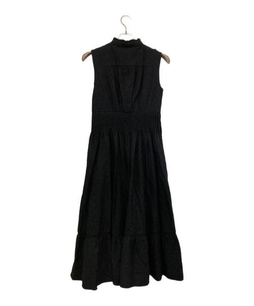 HER LIP TO（ハーリップトゥ）HER LIP TO (ハーリップトゥ) Paisley Cotton Lace Long Dress ブラック サイズ:Ｍの古着・服飾アイテム