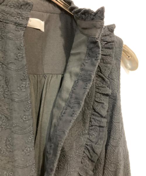 HER LIP TO（ハーリップトゥ）HER LIP TO (ハーリップトゥ) Paisley Cotton Lace Long Dress ブラック サイズ:Ｍの古着・服飾アイテム