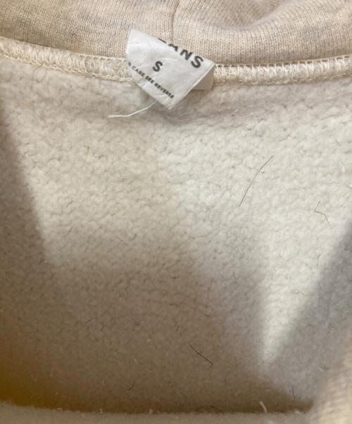 ENDS and MEANS（エンズアンド ミーンズ）ENDS and MEANS (エンズアンド ミーンズ) 裏起毛パーカー ベージュ サイズ:Sの古着・服飾アイテム