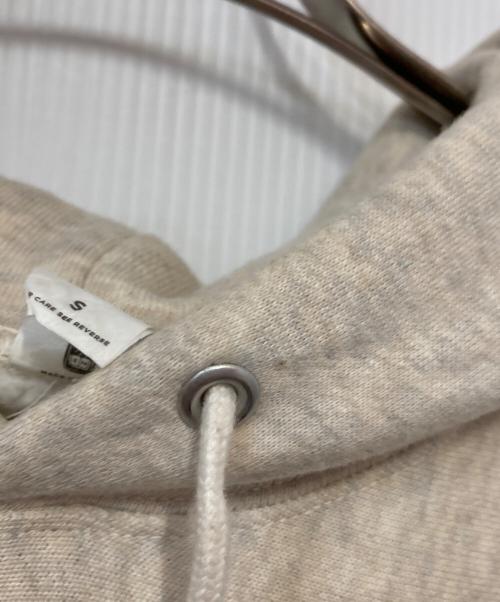 ENDS and MEANS（エンズアンド ミーンズ）ENDS and MEANS (エンズアンド ミーンズ) 裏起毛パーカー ベージュ サイズ:Sの古着・服飾アイテム