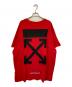OFFWHITE (オフホワイト) モナリザプリントTシャツ レッド サイズ:XL：8000円