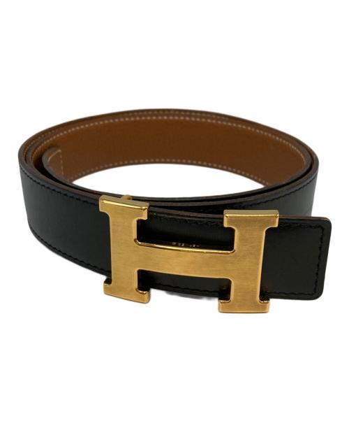 HERMES（エルメス）HERMES (エルメス) ミニコンスタンスベルト ブラックの古着・服飾アイテム