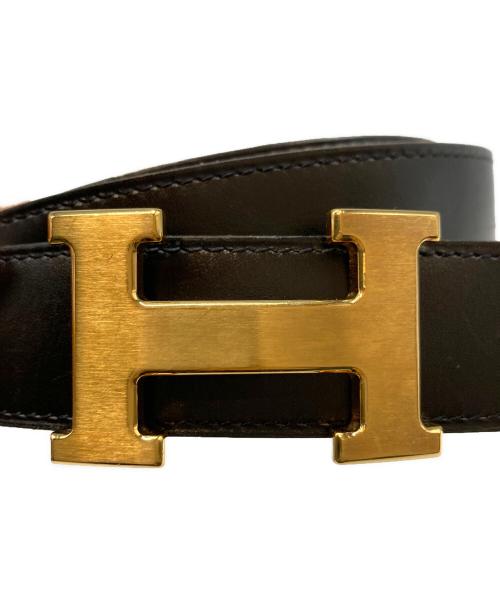 HERMES（エルメス）HERMES (エルメス) ミニコンスタンスベルト ブラックの古着・服飾アイテム