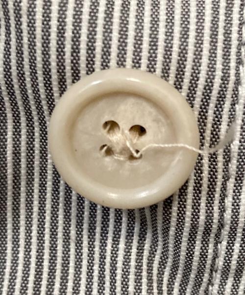 Engineered Garments（エンジニアドガーメンツ）Engineered Garments (エンジニアド ガーメンツ) ヒッコリーカバーオール ホワイト×ブラック サイズ:XSの古着・服飾アイテム