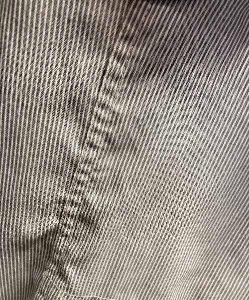 Engineered Garments（エンジニアドガーメンツ）Engineered Garments (エンジニアド ガーメンツ) ヒッコリーカバーオール ホワイト×ブラック サイズ:XSの古着・服飾アイテム