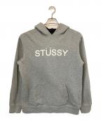 stussyステューシー）の古着「リバーシブルパーカー」｜グレー×ブラック