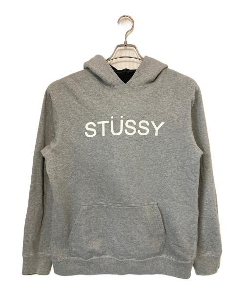 stussy（ステューシー）stussy (ステューシー) リバーシブルパーカー グレー×ブラック サイズ:Ⅼの古着・服飾アイテム