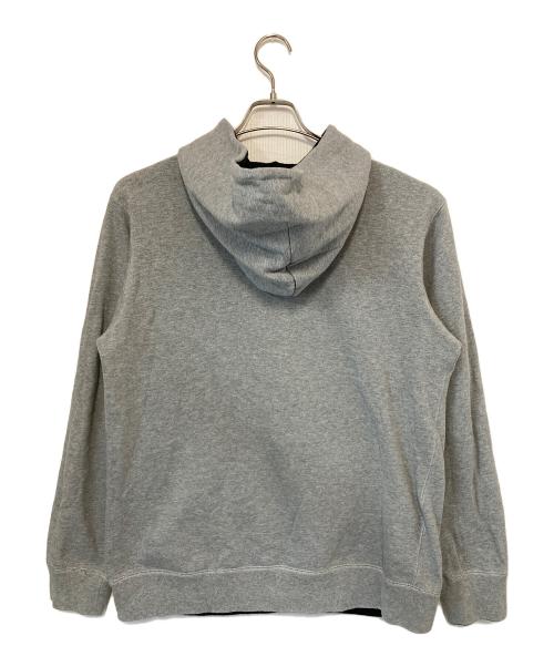 stussy（ステューシー）stussy (ステューシー) リバーシブルパーカー グレー×ブラック サイズ:Ⅼの古着・服飾アイテム