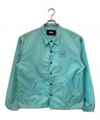 stussyステューシー）の古着「コーチジャケット」｜ブルー