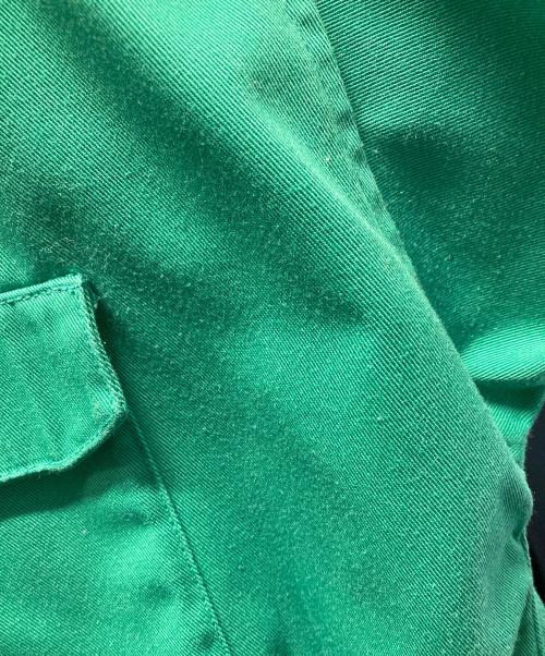 stussy（ステューシー）stussy (ステューシー) Dickies (ディッキーズ) ショートワークシャツジャケット グリーン サイズ:Mの古着・服飾アイテム
