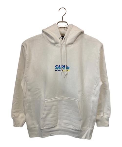 SAPEur（サプール）SAPEur (サプール) プリントパーカー ホワイト サイズ:XLの古着・服飾アイテム