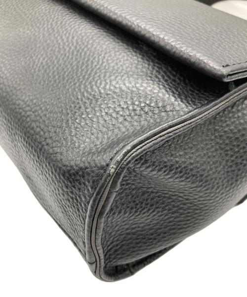 ear PAPILLONNER（イアパピヨネ）ear PAPILLONNER (イアパピヨネ) ワイドテープショルダーバッグ ブラックの古着・服飾アイテム