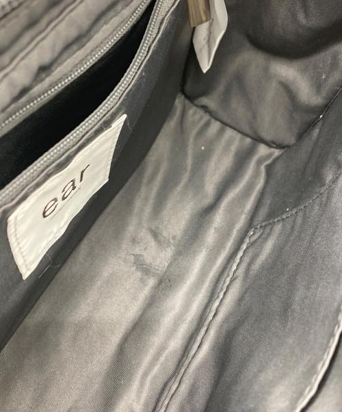 ear PAPILLONNER（イアパピヨネ）ear PAPILLONNER (イアパピヨネ) ワイドテープショルダーバッグ ブラックの古着・服飾アイテム