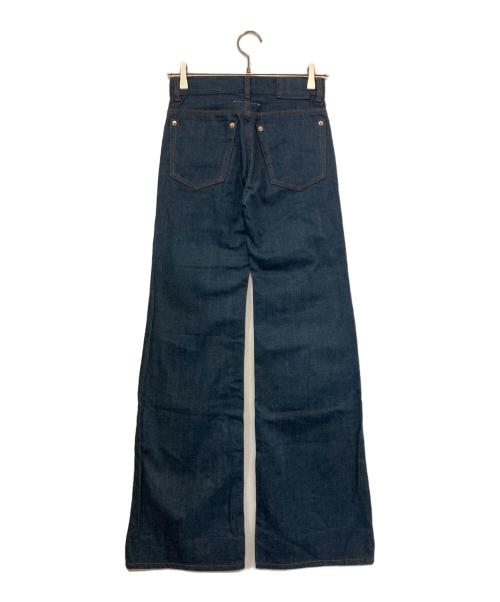 MM6 Maison Margiela（エムエムシックスメゾンマルジェラ）MM6 Maison Margiela (エムエムシックス メゾンマルジェラ) デニムフレアパンツ インディゴ サイズ:36の古着・服飾アイテム