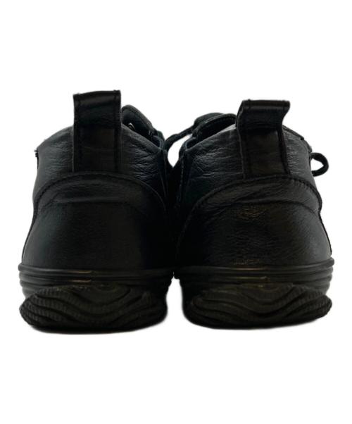 SPINGLE MOVE（スピングルムーヴ）SPINGLE MOVE (スピングルムーヴ) レザースニーカー ブラック サイズ:Ｍの古着・服飾アイテム