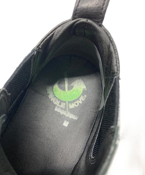 SPINGLE MOVE（スピングルムーヴ）SPINGLE MOVE (スピングルムーヴ) レザースニーカー ブラック サイズ:Ｍの古着・服飾アイテム