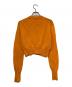 ESTNATION (エストネーション) ミドルゲージクロップニットカーディガン オレンジ サイズ:Ｆ：4000円