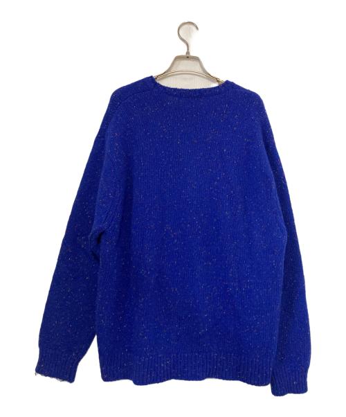 SUPREME（シュプリーム）Supreme (シュプリーム) 22AW Small Box Logo Speckle Sweater ブルー サイズ:Ｌの古着・服飾アイテム