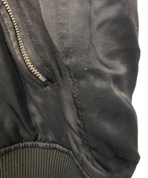 DIESEL（ディーゼル）DIESEL (ディーゼル) J-KANYEV 刺繍フーデッドスカジャン ブラック サイズ:Ｍの古着・服飾アイテム