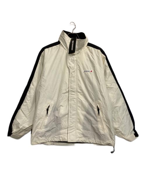 VANS（ヴァンズ）VANS (バンズ) ジップアップジャケット ブラック×アイボリー サイズ:Ｍの古着・服飾アイテム