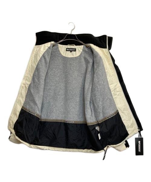 VANS（ヴァンズ）VANS (バンズ) ジップアップジャケット ブラック×アイボリー サイズ:Ｍの古着・服飾アイテム