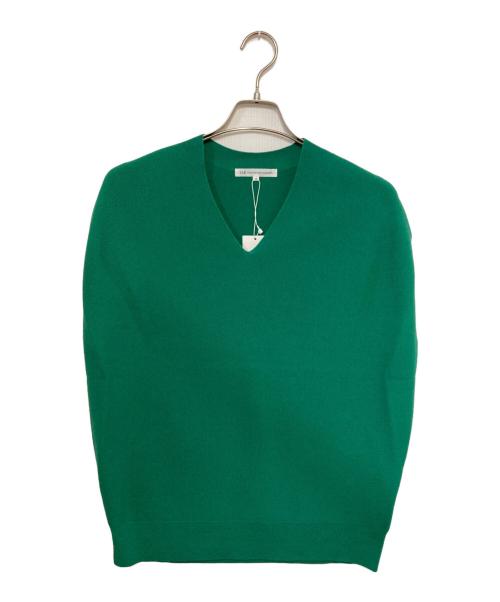 23区（ニジュウサンク）23区 (ニジュウサンク) ニットベスト グリーン サイズ:38 未使用品の古着・服飾アイテム