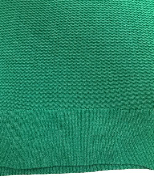 23区（ニジュウサンク）23区 (ニジュウサンク) ニットベスト グリーン サイズ:38 未使用品の古着・服飾アイテム