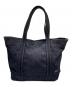 PORTER GIRL（ポーターガール）の古着「BOYFRIEND TOTE DENIM TOTE BAG (M) / デニムトートバッグ」｜ブラック