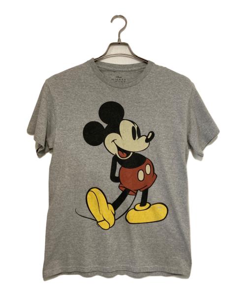 DISNEY（ディズニー）Disney (ディズニー) ミッキーTシャツ グレー サイズ:Ｍの古着・服飾アイテム