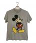 Disney（ディズニー）の古着「ミッキーTシャツ」｜グレー