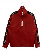 Re:roomリルーム）の古着「LOGO SIDE LINE TRACK JACKET / トラックジャケット」｜レッド