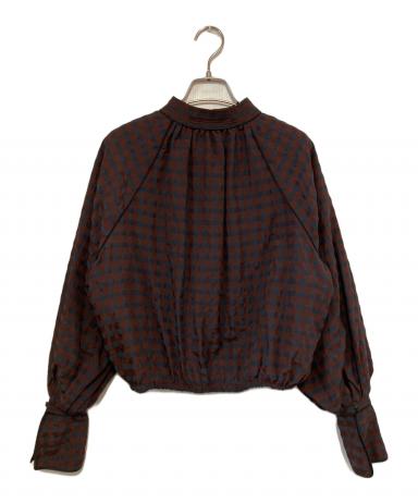 美品　TODAYFUL　ギンガムチェックパフブラウス 中古・古着通販】TODAYFUL (トゥデイフル) Ginghamcheck Puff Blouse