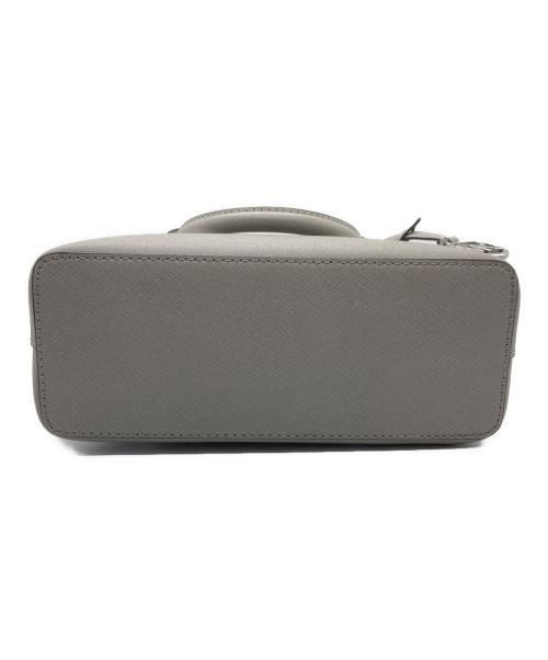 MICHAEL KORS（マイケル・コース）MICHAEL KORS (マイケルコース) モノグラム2WAYショルダーバッグ ホワイト×グレーの古着・服飾アイテム