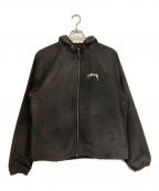 stussyステューシー）の古着「BEACH SHELL WAVE DYE」｜ブラック×グレー