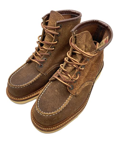 RED WING（レッドウィング）RED WING (レッドウィング) 1903 CLASSIC MOC TOE WORK BOOTS / クラシックモックスウェードブーツ ブラウン サイズ:USA71/2の古着・服飾アイテム