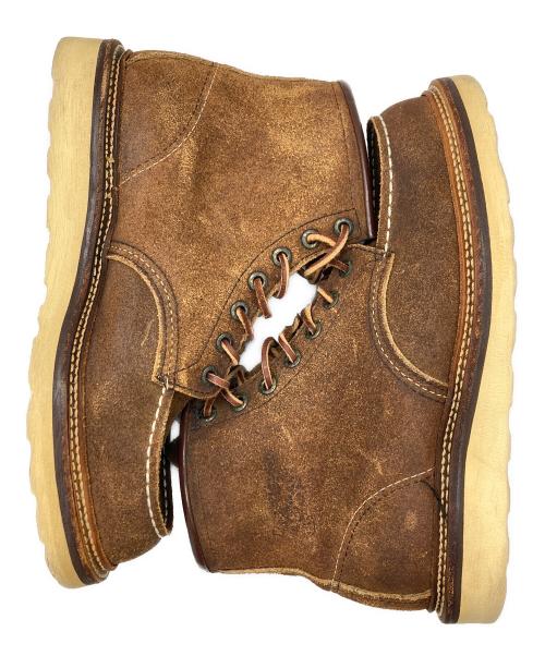 RED WING（レッドウィング）RED WING (レッドウィング) 1903 CLASSIC MOC TOE WORK BOOTS / クラシックモックスウェードブーツ ブラウン サイズ:USA71/2の古着・服飾アイテム