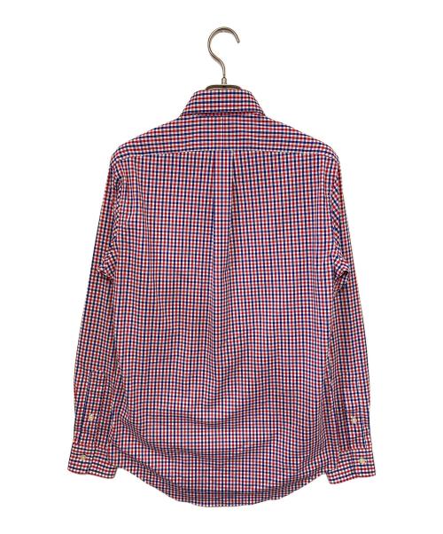 RALPH LAUREN（ラルフローレン）RALPH LAUREN (ラルフローレン) ギンガムチェックシャツ レッド×ブルー サイズ:XSの古着・服飾アイテム