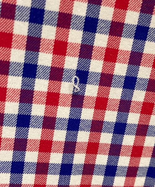 RALPH LAUREN（ラルフローレン）RALPH LAUREN (ラルフローレン) ギンガムチェックシャツ レッド×ブルー サイズ:XSの古着・服飾アイテム