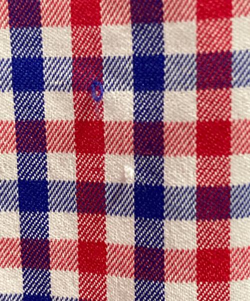 RALPH LAUREN（ラルフローレン）RALPH LAUREN (ラルフローレン) ギンガムチェックシャツ レッド×ブルー サイズ:XSの古着・服飾アイテム