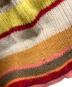 中古・古着 PS Paul Smith (ＰＳポールスミス) ボーダーニット レッド×イエロー サイズ:Ⅼ：4000円