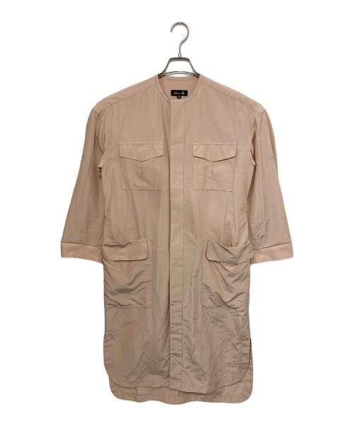 DRAWER（ドゥロワー）DRAWER (ドゥロワー) ベルテッドポケットワンピース ピンク サイズ:36の古着・服飾アイテム