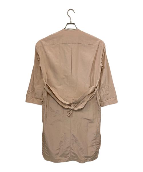 DRAWER（ドゥロワー）DRAWER (ドゥロワー) ベルテッドポケットワンピース ピンク サイズ:36の古着・服飾アイテム