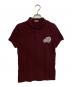 MONCLER（モンクレール）の古着「MAGLIA POLO MANICA CORTA / ポロシャツ」｜ボルドー
