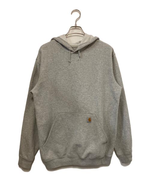 CarHartt（カーハート）CarHartt (カーハート) プルオーバーパーカー グレー サイズ:Mの古着・服飾アイテム