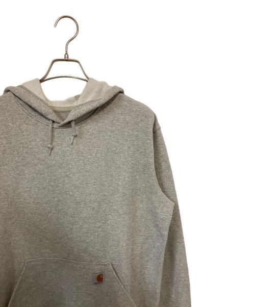 CarHartt（カーハート）CarHartt (カーハート) プルオーバーパーカー グレー サイズ:Mの古着・服飾アイテム