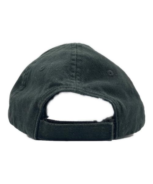 BALENCIAGA（バレンシアガ）BALENCIAGA (バレンシアガ) CITIES PARIS CAP / エッフェルパリ刺繍キャップ ブラックの古着・服飾アイテム